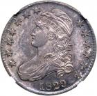 1829 Capped Bust Half Dollar. NGC MS63