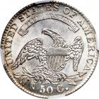 1831 Capped Bust Half Dollar. NGC AU58 - 2