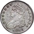 1814 Capped Bust Half Dollar. PCGS AU55