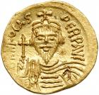 Phocas. Gold Solidus (4.4 g), 602-610.. EF