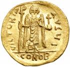Phocas. Gold Solidus (4.4 g), 602-610.. EF - 2
