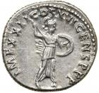 Domitian. Silver Denarius (3.44 g), AD 81-96.. VF - 2