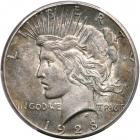 1928 Peace Dollar. PCGS MS62