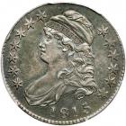 1815 Capped Bust Half Dollar. 5 over 2