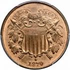 1870 Two Cents. PCGS MS64