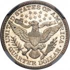 1912 Barber Quarter Dollar. NGC PF67 - 2