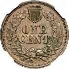 1866 Pattern Cent. Copper-nickel, plain edge. NGC PF62 - 2