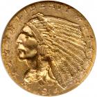1914-D $2.50 Indian. NGC MS64