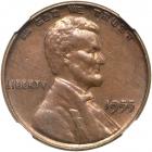 1955 Lincoln Cent. Doubled die obverse. NGC MS61