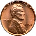 1954 Lincoln Cent. PCGS MS66