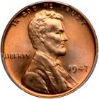 1947 Lincoln Cent. PCGS MS67