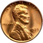 1939-S Lincoln Cent. PCGS MS67