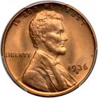 1936-S Lincoln Cent. PCGS MS67