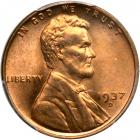 1937-D Lincoln Cent. PCGS MS67