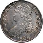 1824 Capped Bust Half Dollar. NGC AU55