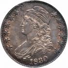 1830 Capped Bust Half Dollar. NGC AU58