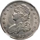 1832 Capped Bust Half Dollar. NGC AU55