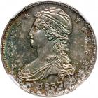 1837 Capped Bust Half Dollar. NGC AU55