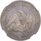 1845 Liberty Seated Dollar. NGC AU55 - 2