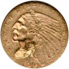 1914 $2.50 Indian. NGC MS62