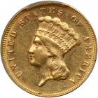 1869 $3 Gold