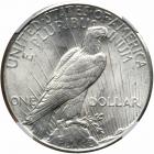 1924-S Peace Dollar. NGC MS64 - 2