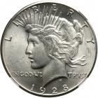 1928 Peace Dollar. NGC MS64