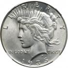 1935-S Peace Dollar. NGC MS64