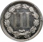 1866 Nickel Three Cents. PCGS PF65 - 2