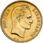 Venezuela. 100 Bolivares, 1887. VF