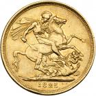 Great Britain. Sovereign, 1825. VF - 2