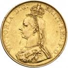 Great Britain. 5 Pounds, 1887. VF