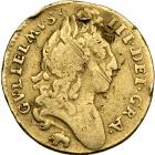 Great Britain. &frac12; Guinea, 1696. VG