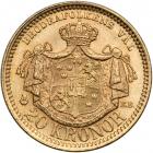 Sweden. 20 Kronor, 1878-EB. BU - 2