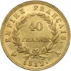 France. 40 Francs, 1812-A. NGC AU58 - 2