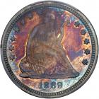 1889 Liberty Seated Quarter Dollar. PCGS PF64