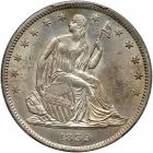 1839 Liberty Seated Half Dollar. Drapery. PCGS MS64