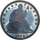 1869 Liberty Seated Half Dollar. PCGS PF65