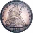 1886 Liberty Seated Half Dollar. PCGS PF63