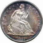 1877-S Liberty Seated Half Dollar. PCGS MS64