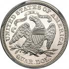 1870 Liberty Seated Quarter Dollar. PCGS PF65 - 2