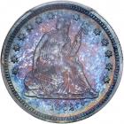 1862 Liberty Seated Quarter Dollar. PCGS PF64