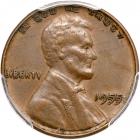 1955 Lincoln Cent. Doubled die obverse. PCGS AU53