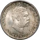 1883 Hawaiian Quarter Dollar. PCGS MS66