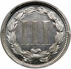 1874 Nickel Three Cents. PCGS PF66 - 2