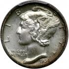 1936 Mercury Dime. PCGS PF67