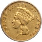 1855 $3 Gold. ICG VF20