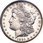 1891 Morgan Dollar. PCGS PF62