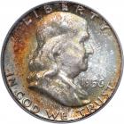 1956 Franklin Half Dollar. PCGS MS66