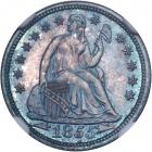 1855 Liberty Seated Dime. NGC PF65
